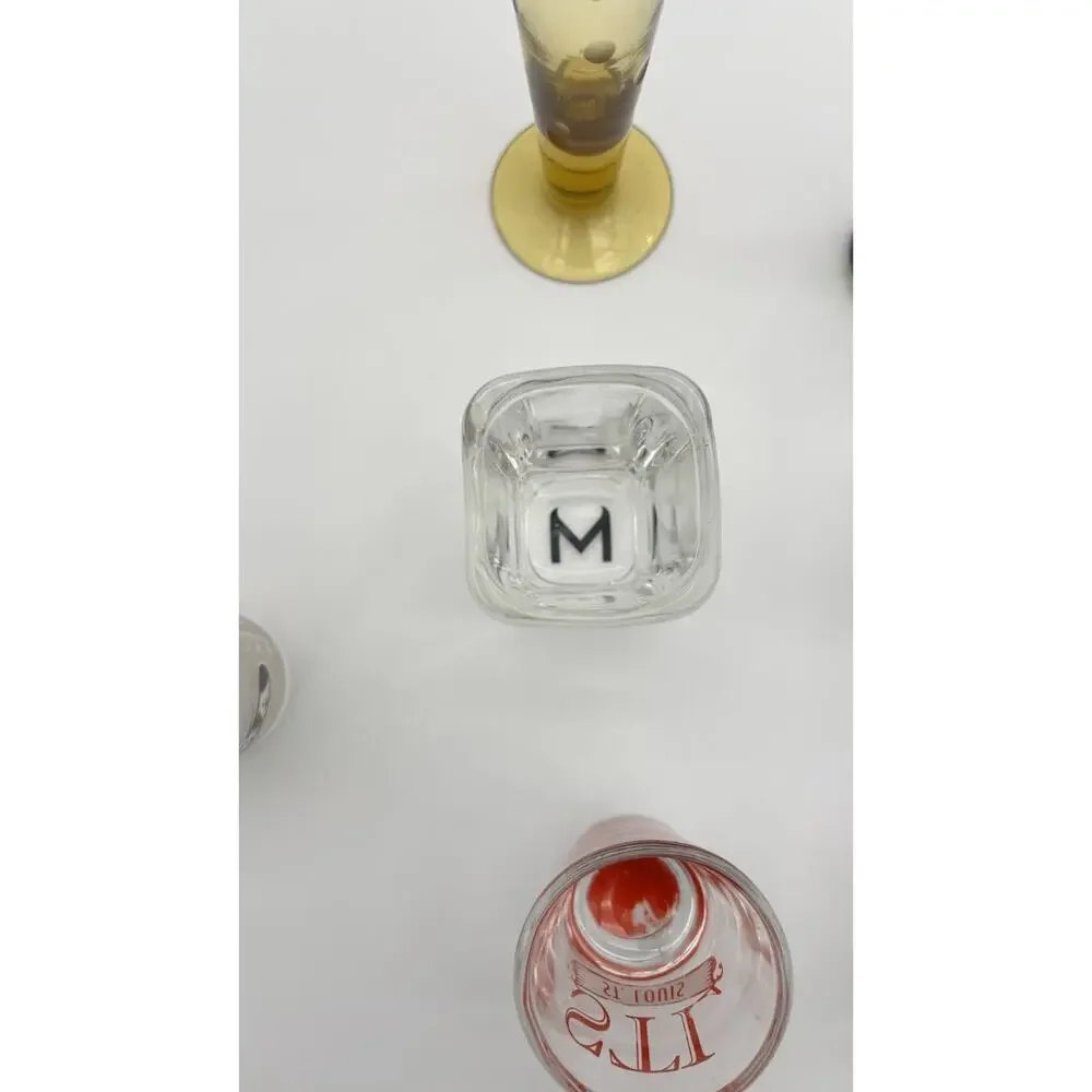 Vintage Shot Glasses Various Destinations Vacation Spots Lot Of 15. VG Condition